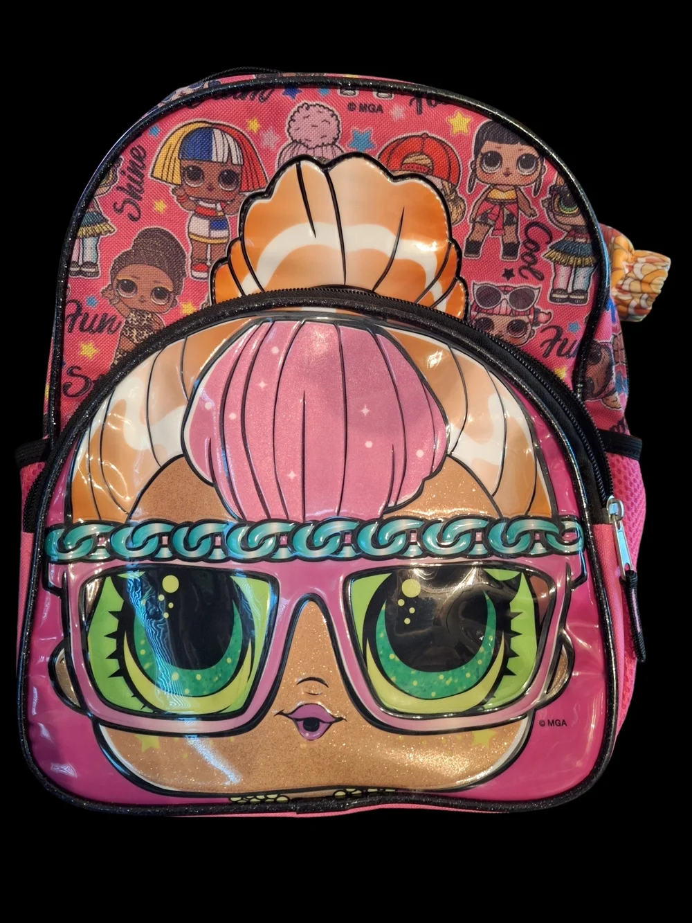 L.O.L. Surprise! Pink Character Print Crossbody Bag